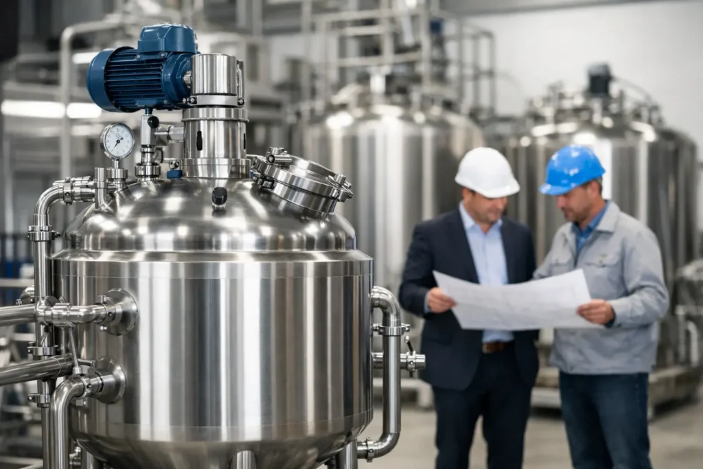 Choosing a Jacketed Mixing Tank Manufacturer