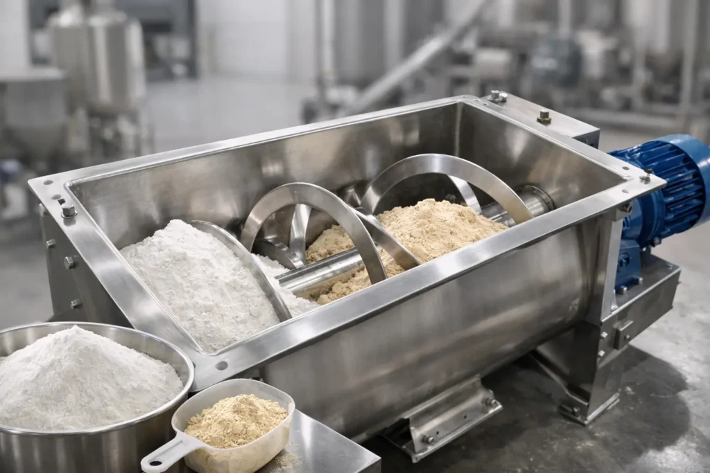 Choosing a Ribbon Blender for Powders