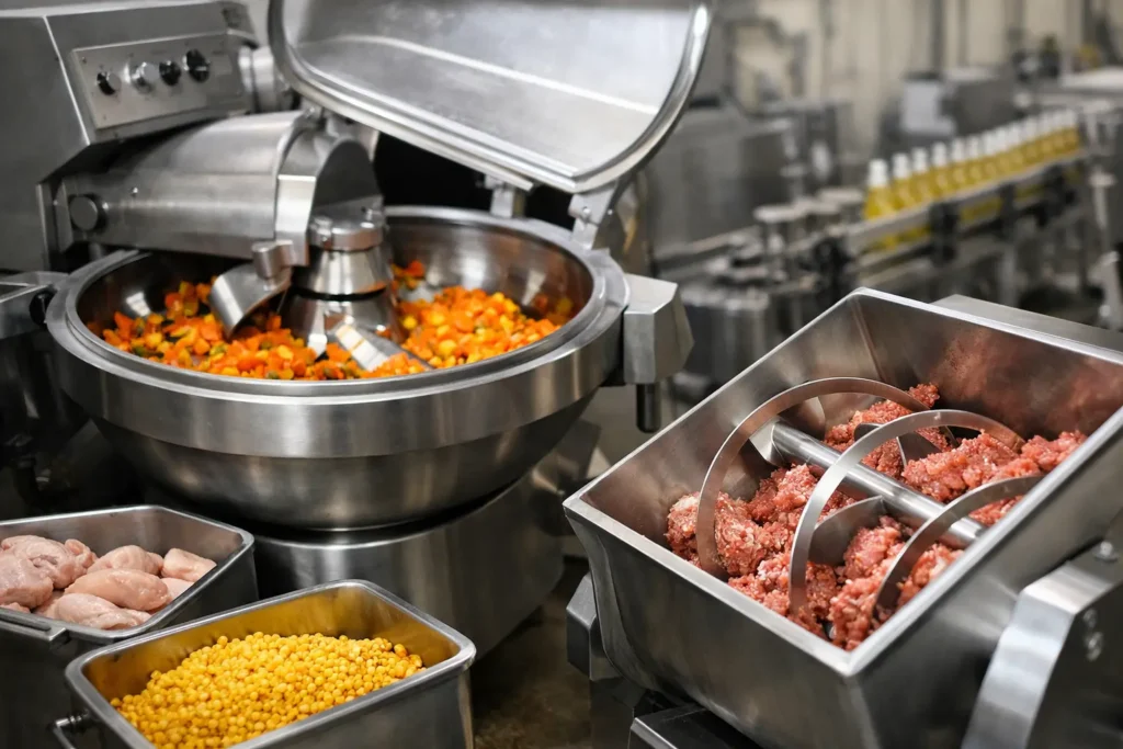 Choosing Food Processing Mixers