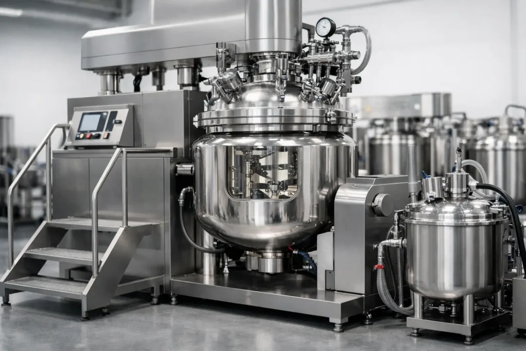 Vacuum Emulsifying Mixer Machine Guide